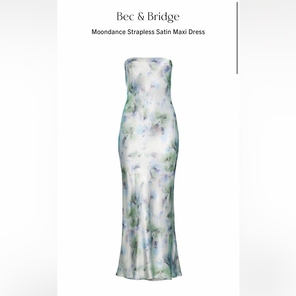 Bec & Bridge strapless dress